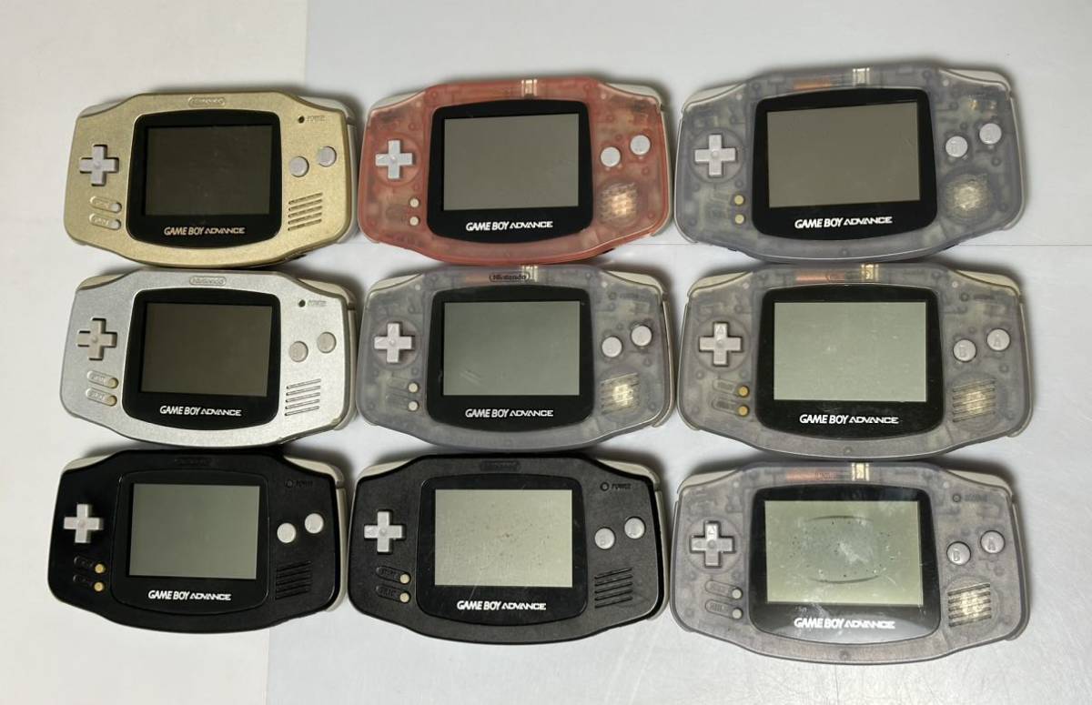 ジャンク品 ゲームボーイアドバンス ゲーム ジャンク ゲームボーイアドバンスSP GBASP 4台セット