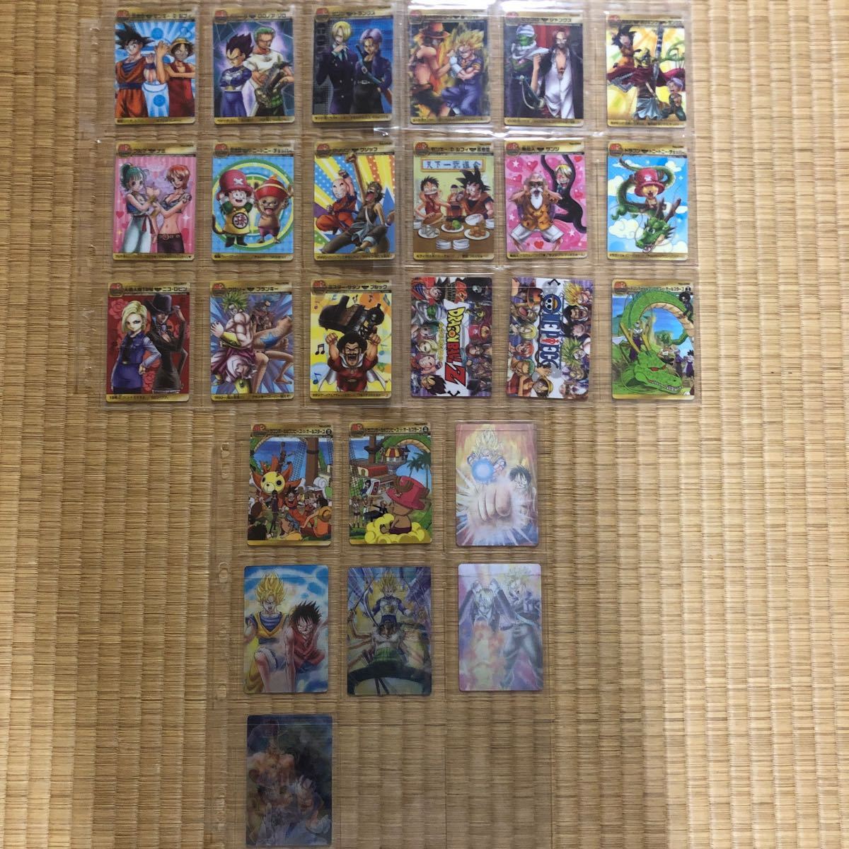 少年ジャンプ40周年 ドラゴンボール ワンピース グミカード コラボ