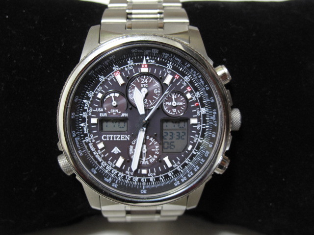 最新作，定番人気 %- 送料なし シチズン CITIZEN プロマスター スカイ ワールドタイム クロノグラフ U680-T016677 電波 ソーラー -%(プロマスター)｜売買されたオークション情報、yahooの商品情報をアーカイブ公開 - プロマスター