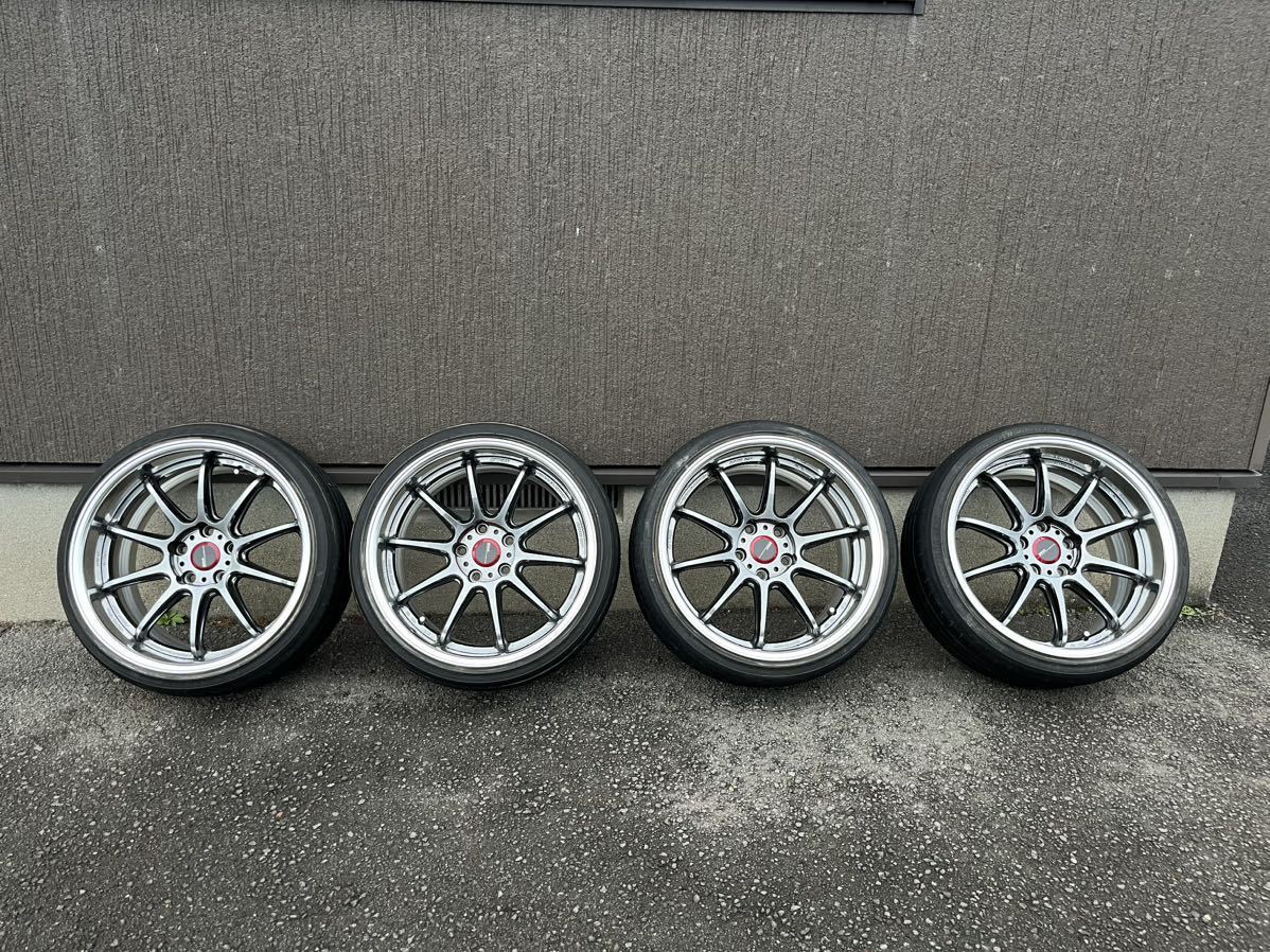 ★workエモーション　ZR10 2P 18インチ　9j +20 PCD114.3