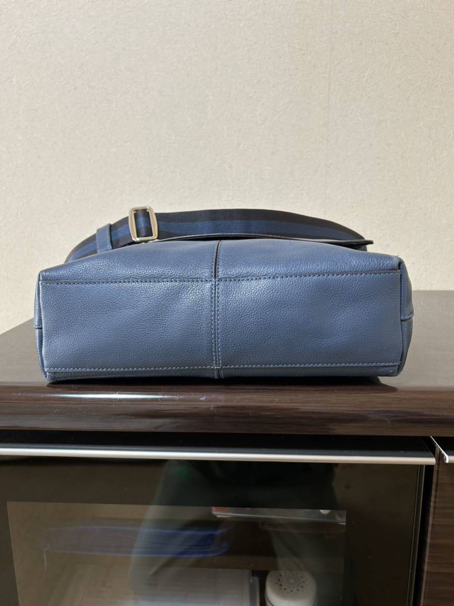 COACH ショルダーバッグC8321 ブルー 青 水色 コーチ