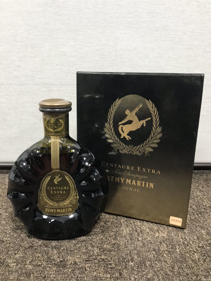 REMY MARTIN レミーマルタン・エクストラ グリーンボトル コニャック（未開封）箱付 centaure extra 