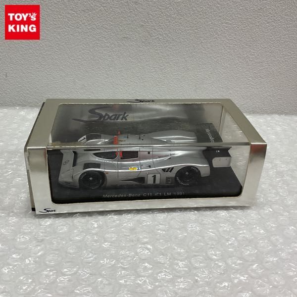 ミニカー SPARK 1/43 Mercedes Benz C11 #1 LM 1991 ミニカー SPARK 1