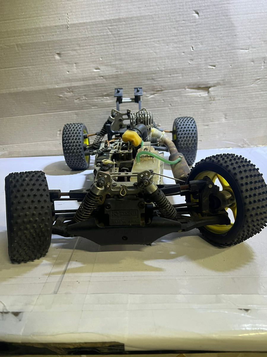 ジャンク、現状渡しSavage X ガソリンエンジンRCカー 京商 RCカー