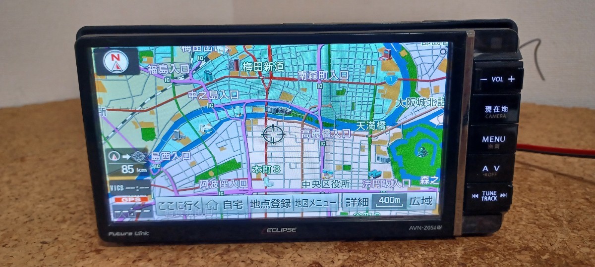 車 Eclipse AVN-Z05iw ナビゲーションシステム 地図 2015 年版
