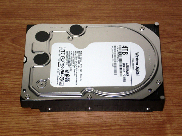 ★ ４TB ★ Western Digital 【 WD40EARX 】 新同品 ★8YN