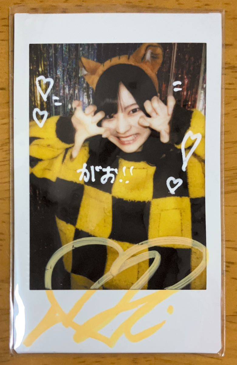 ババババンビ 宇咲 直筆サイン入り チェキ 1