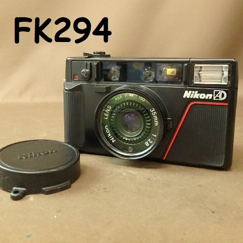 FK-294◆NIKON L35 AD 簡易動作OK　20231115 Nikon - &frasl; Nikonのフィルムカメラが超優秀すぎた。クリスマスプレゼントにもおすすめ！Nikon 第168話 adの中古品・新品