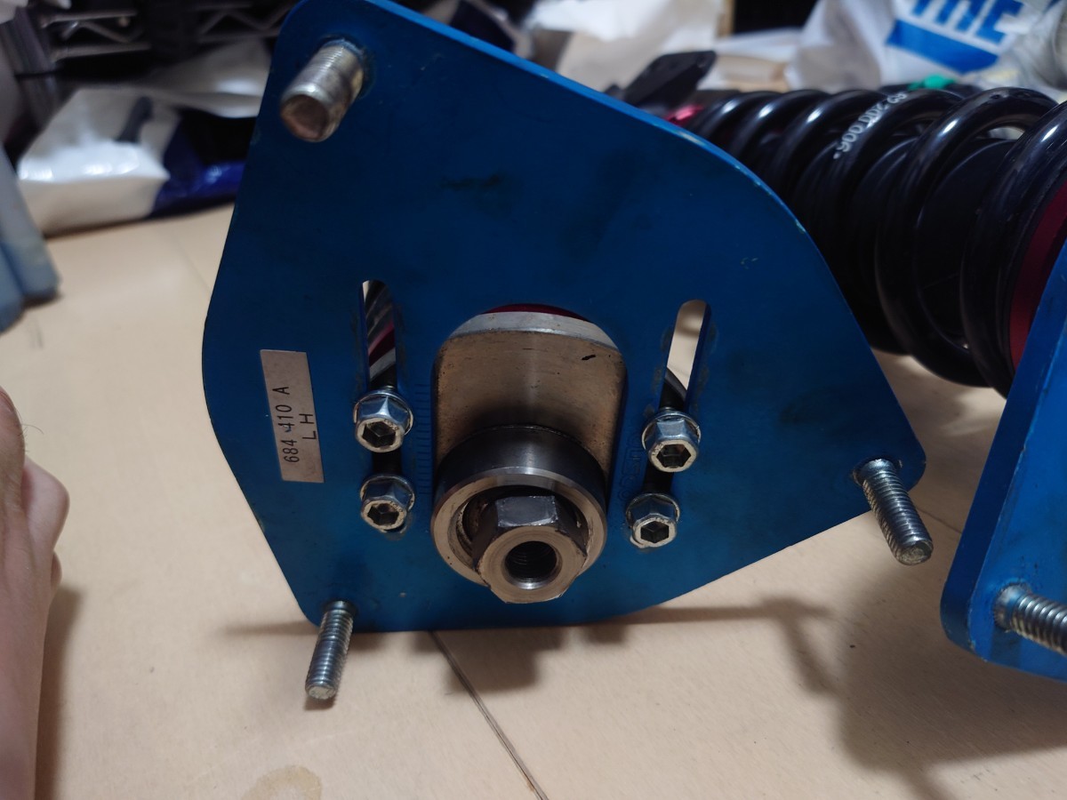 レガシィ bl5 bp5 車高調 ブリッツピロ化アッパー レガシィ 車高調