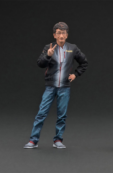 イグニッションモデル 1/18 トップシークレット スモーキー永田氏