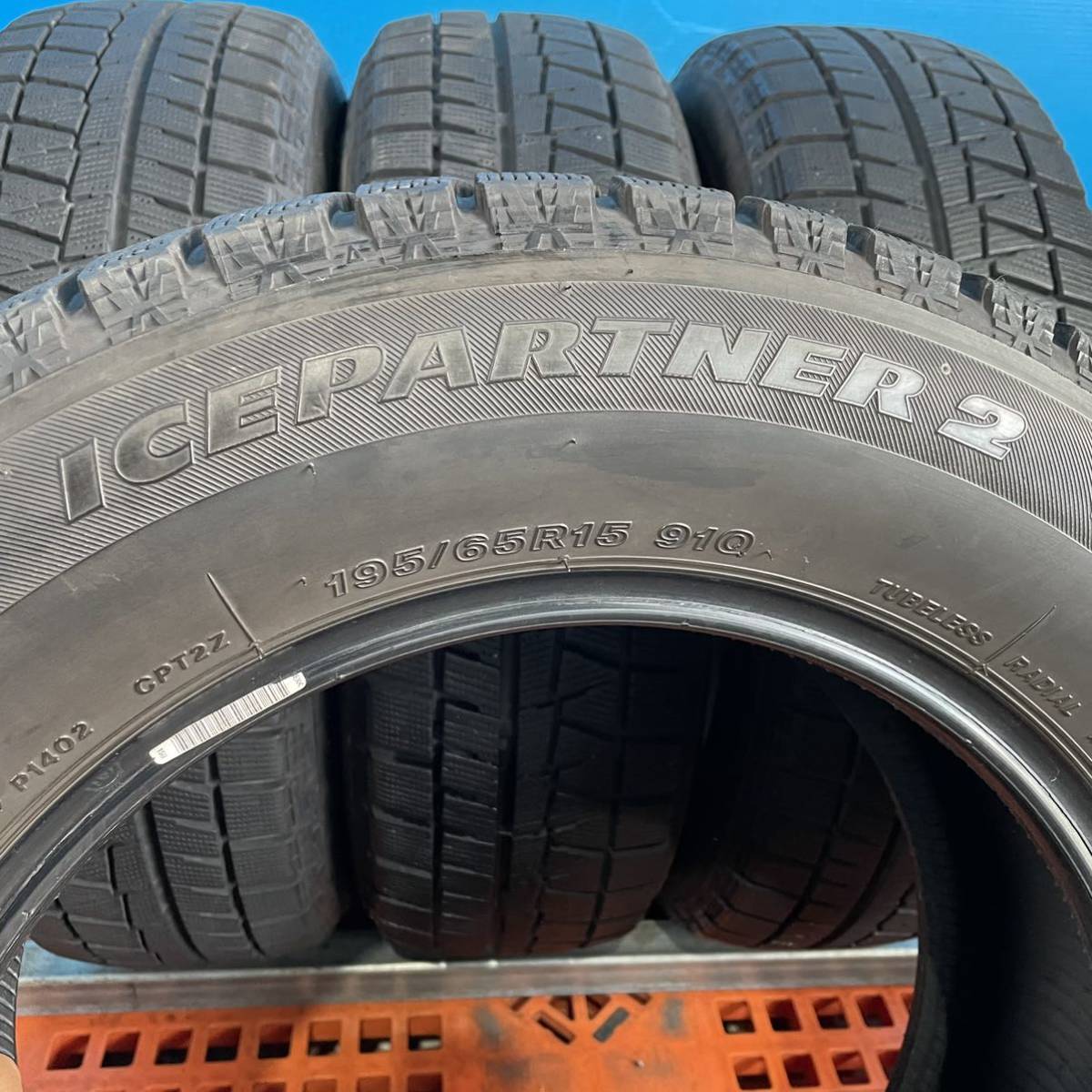 195/65R15 ブリヂストンICEPARTNER2 195/65/15 スタッドレスタイヤ 4本