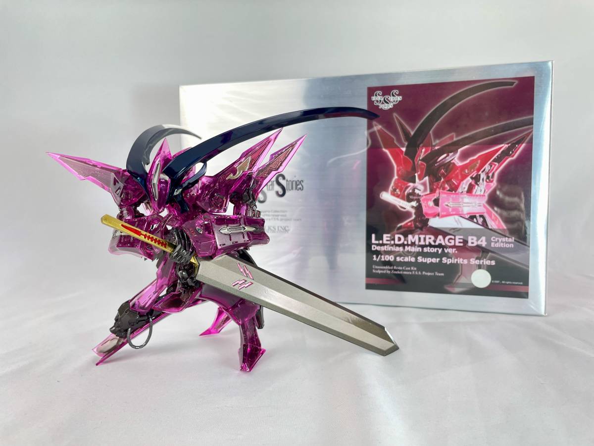 塗装済 完成品 SSS 1/100 『 L.E.D. ミラージュ B4 デストニアス 本編