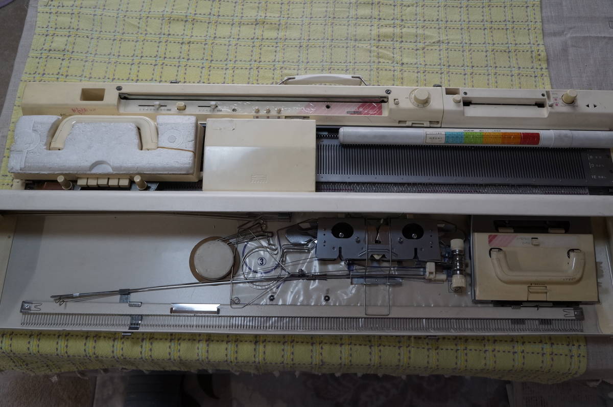 ブラザー編み機パリエAⅡ現状品＊KH893＊要整備 Yahoo!オークション