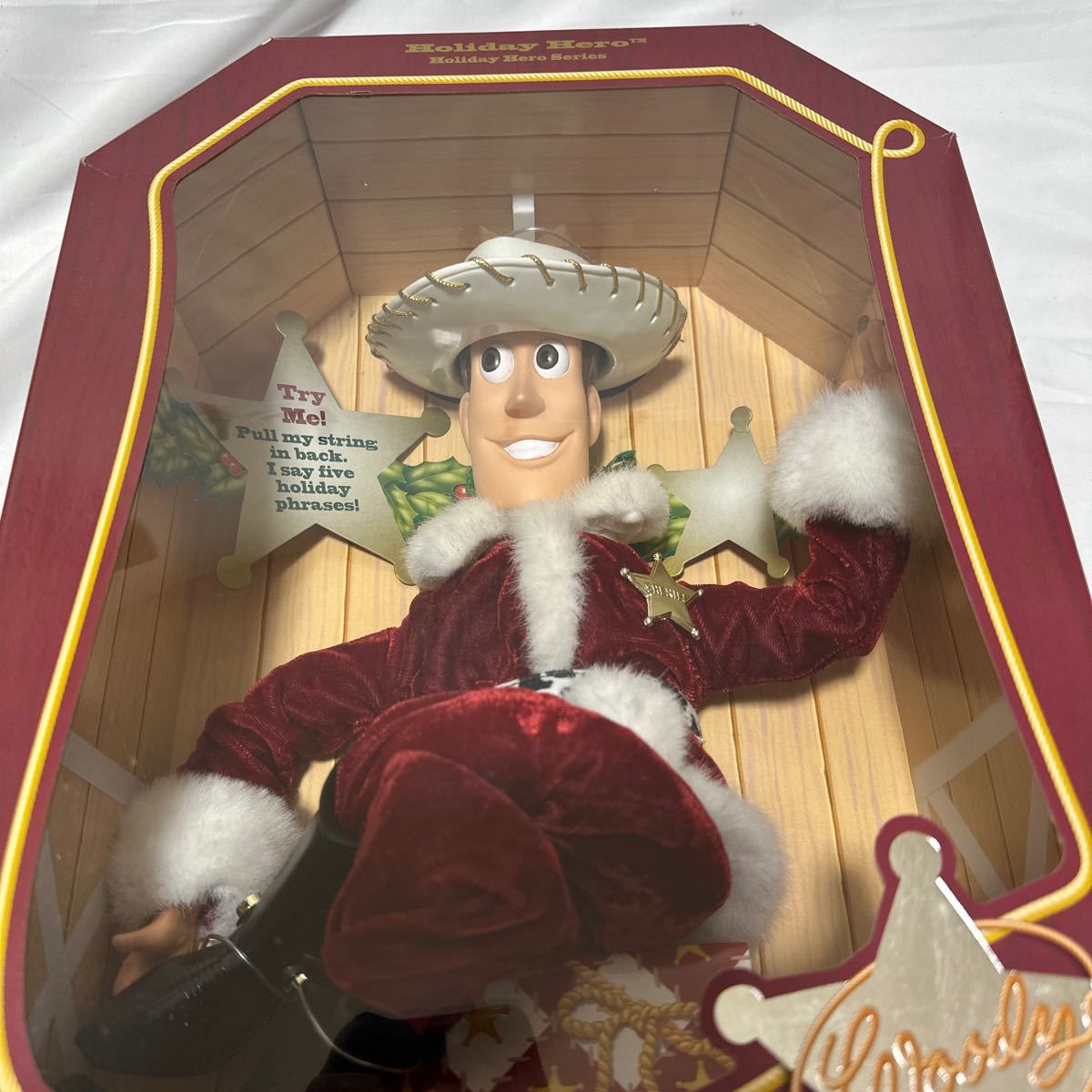 トイストーリー ウッディ サンタ ホリデー クリスマス トーキング