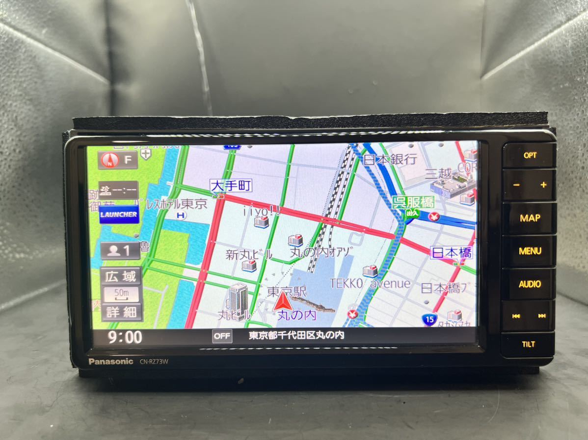 ☆スズキ純正ナビ パナソニック Panasonic CN-RZ73WZA AM/FM/TV/DVD/CD