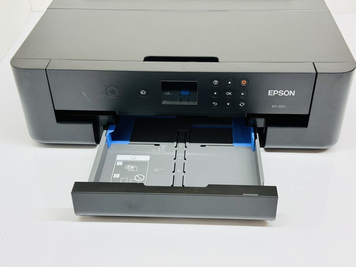 ジャンク　EPSON EP-50V 　A3 ノビ　インクジェットプリンター　メンテナスボックス交換済み_2