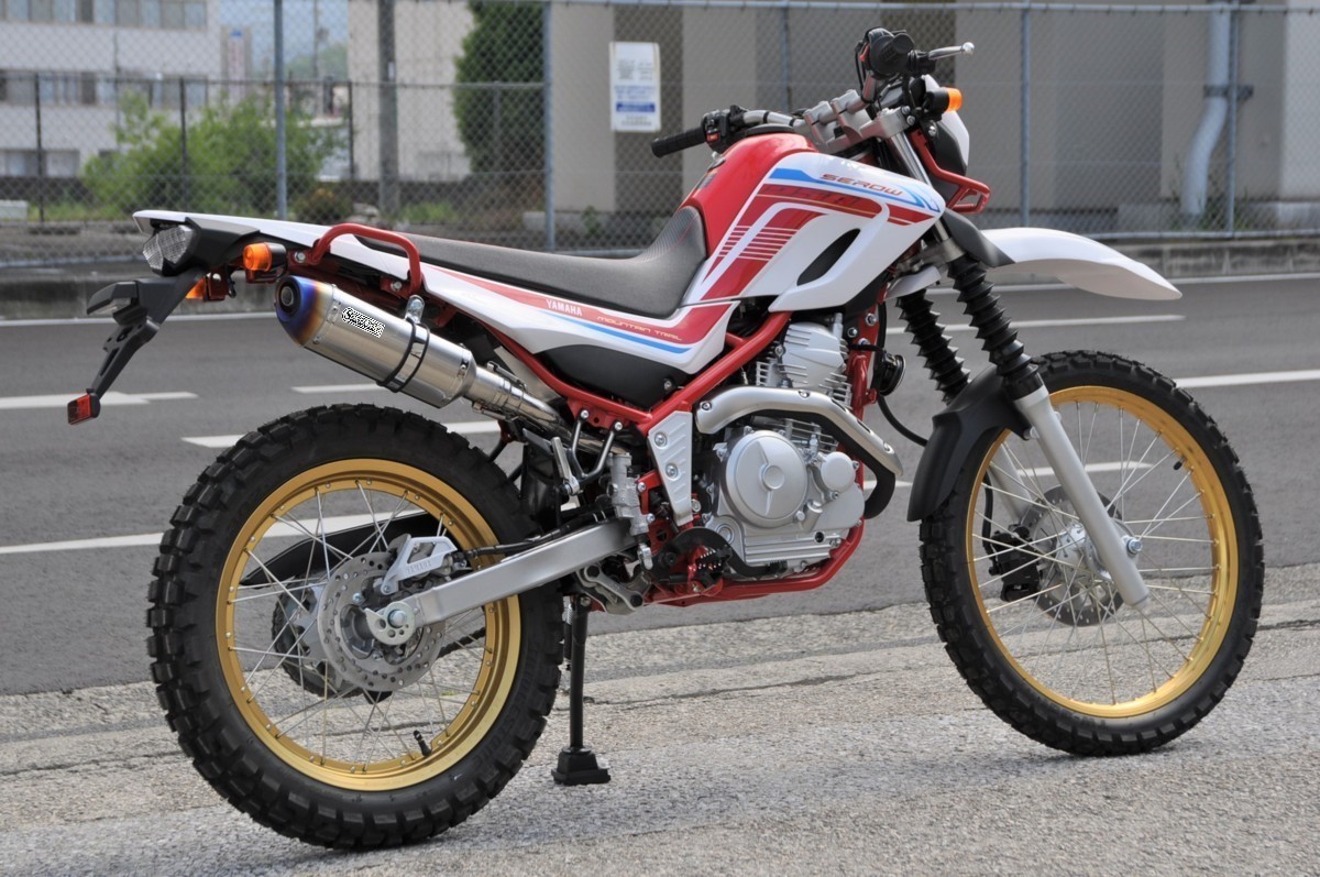 セロー250 SECRET ヤマハ yamaha オフ車 マフラー SECRET SPEED