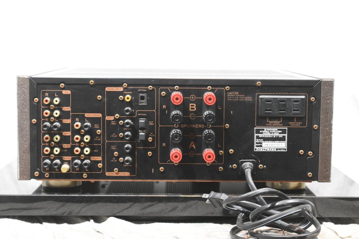 大得価，お得】 Pioneer/パイオニア プリメインアンプ A-90D【難あり品】