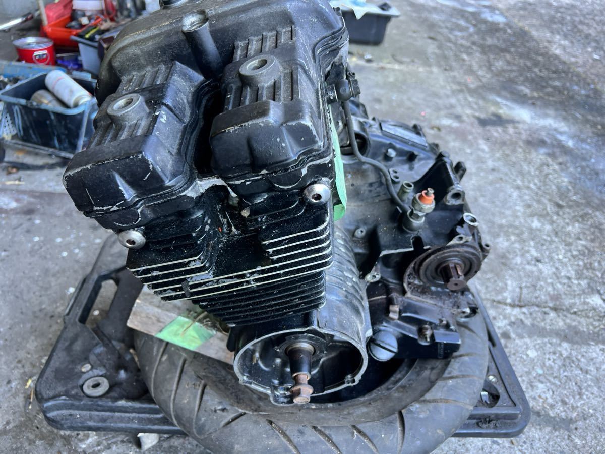 エンジン CBX400F CBX550F 400 フレーム 検索：xl250r CBX400F NC07