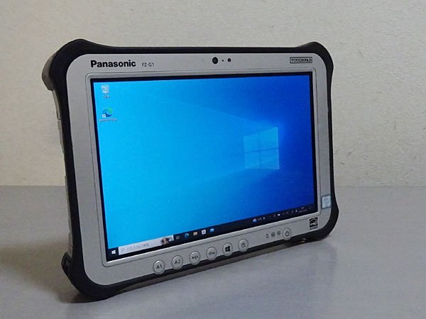 Panasonic TOUGHPAD FZ-G1 FZ-G1R3000VJ Corei5 6300U 2.40GHz/4GB/SSD 128GB WUXGA タッチパネル Webカメラ WLAN Bluetooth 使用7940時間