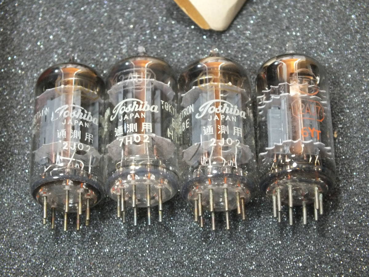 ☆ 安心の国産品　東芝製とTEN 12AU7 4本一括放出 ☆ ☆ 東芝 真空管 Yahoo!オークション IN MADE -6au6真空管(オーディオ機器)の中古品