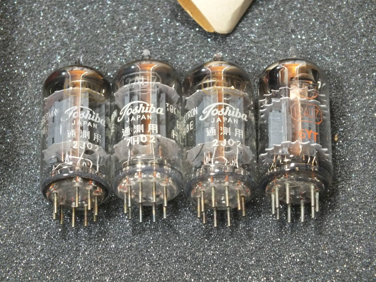 ☆ 安心の国産品　東芝製とTEN 12AU7 4本一括放出 ☆ ☆ 東芝 真空管 Yahoo!オークション IN MADE -6au6真空管(オーディオ機器)の中古品