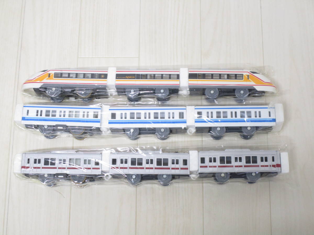 プラレール 東武鉄道 未使用品TOMY スペシャルセット 東武鉄道