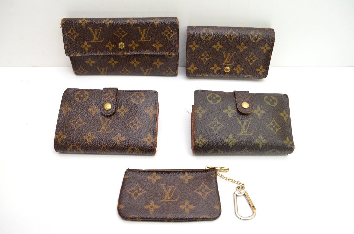 fui] LOUIS VUITTON ルイヴィトン モノグラム 折財布 長財布