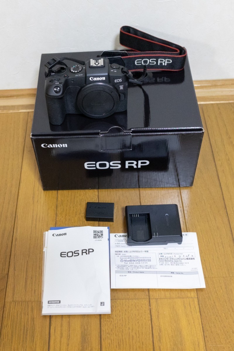 【人気，高品質】 EOS RP フルサイズ ミラーレス一眼 2021/4〜使用 ビックカメラ5年保証 残り2.5年(キヤノン)｜売買されたオークション情報、yahooの商品情報をアーカイブ公開 - オークファン キヤノン
