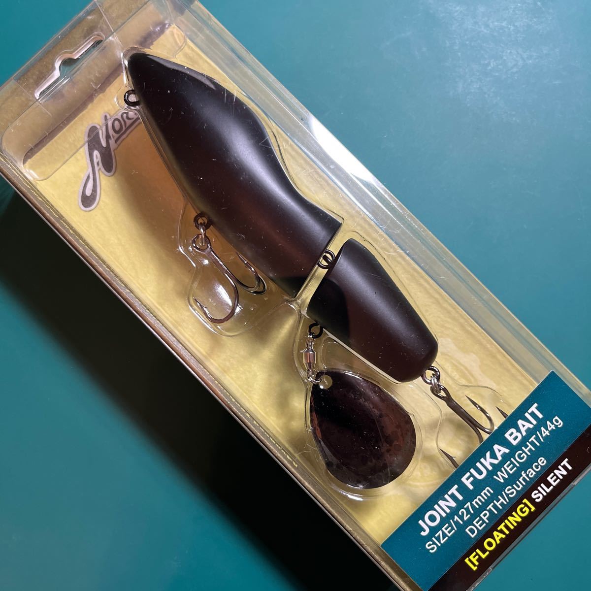 ノリーズ　ジョイント フカベイト　マットブラック　NORIES　JOINT FUKA BAIT　MATT BLACK