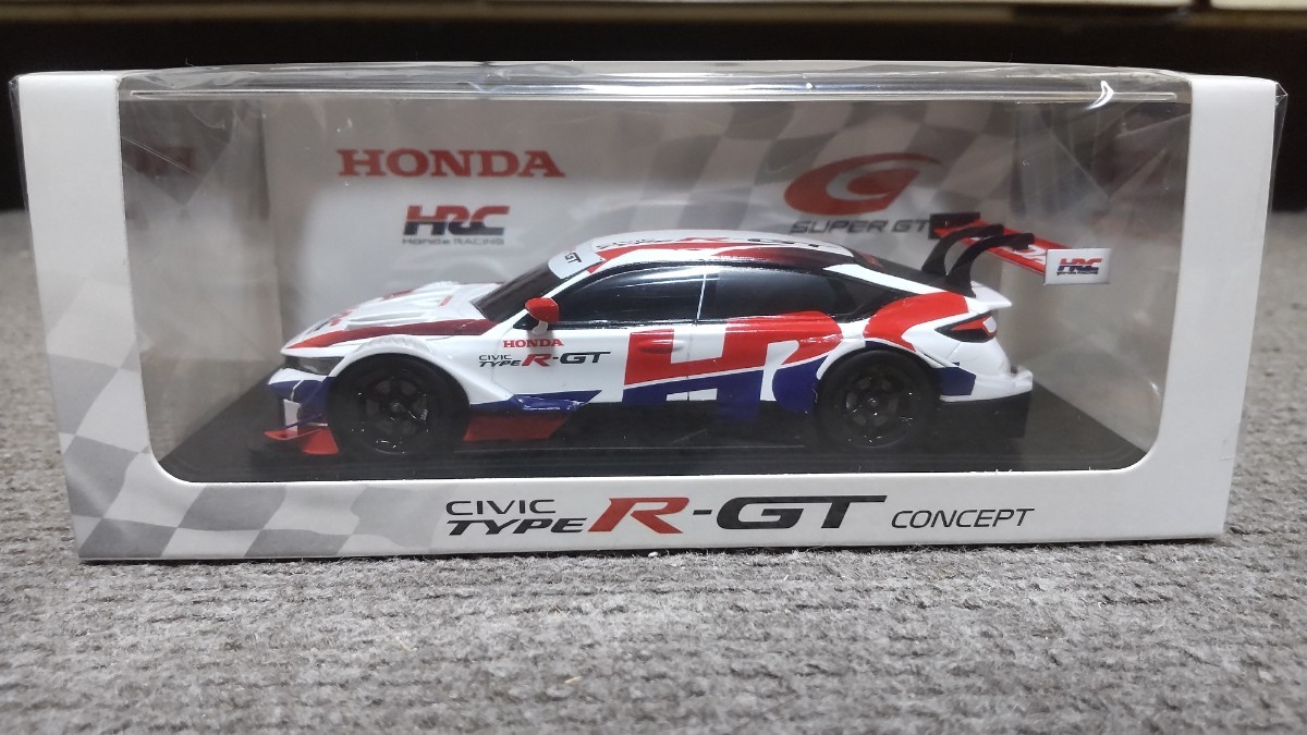 【完売】鈴鹿サーキット別注スパーク 1/43 HRC ホンダ シビック・タイプR GTコンセプト【Honda CIVIC TYPE R−GT CONCEPT】 1&frasl;43 スパーク HRC