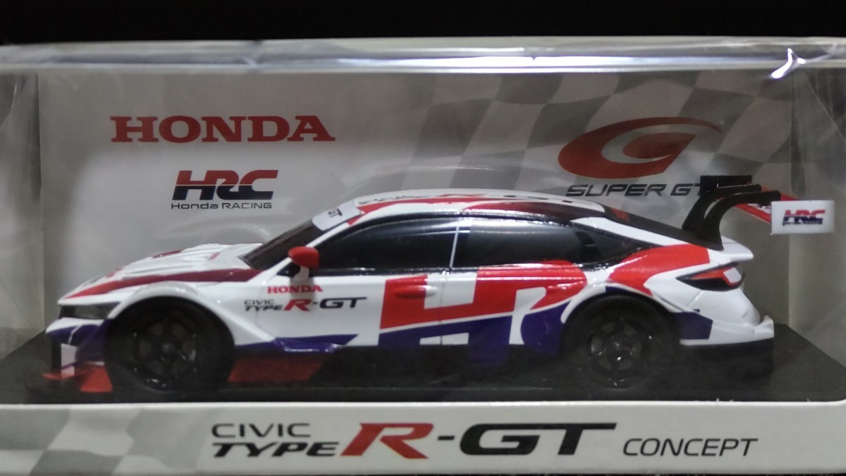 【完売】鈴鹿サーキット別注スパーク 1/43 HRC ホンダ シビック・タイプR GTコンセプト【Honda CIVIC TYPE R−GT CONCEPT】 1&frasl;43 スパーク HRC