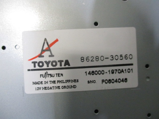 純正 トヨタ クラウン GRS200 オーディオアンプ GRS200⁄204 200系 0