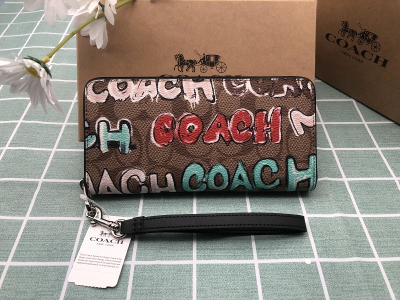 コーチ COACH 財布 長財布 新品未使用 レザー ウォレット プレゼント ラウンドファスナー A331