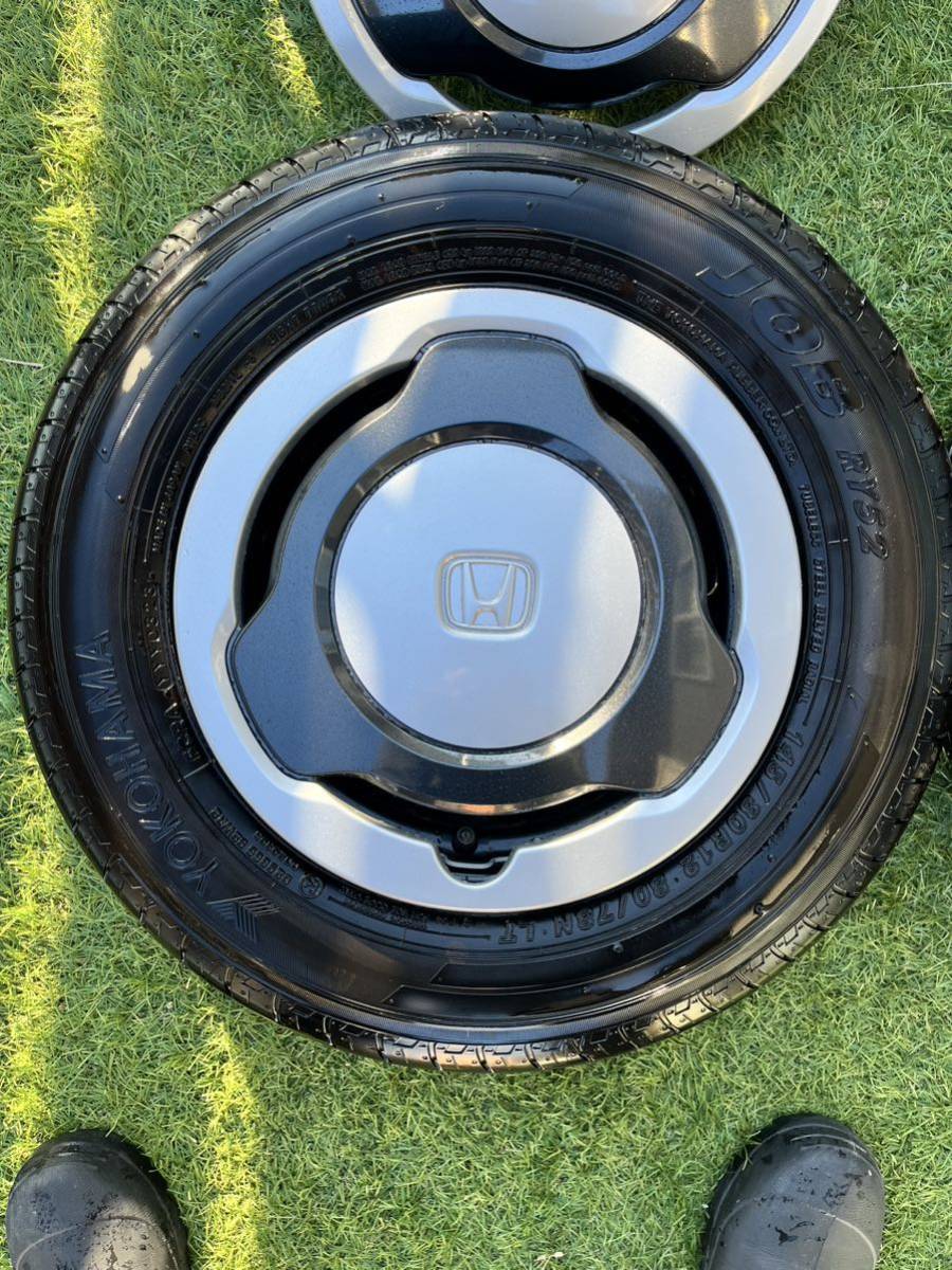 ホンダ n-van Nバン純正 145/80R12 タイヤホイールセット 4本 Amazon 