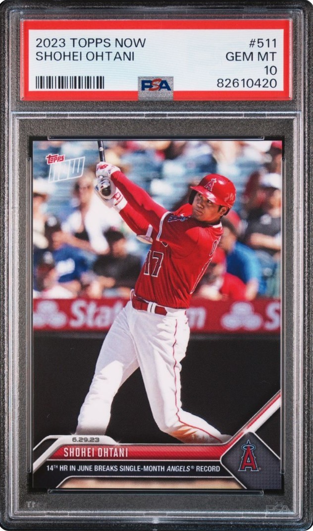 Topps Now トップスナウ PSA10 1円出品 大谷翔平 - Yahoo!オークション 