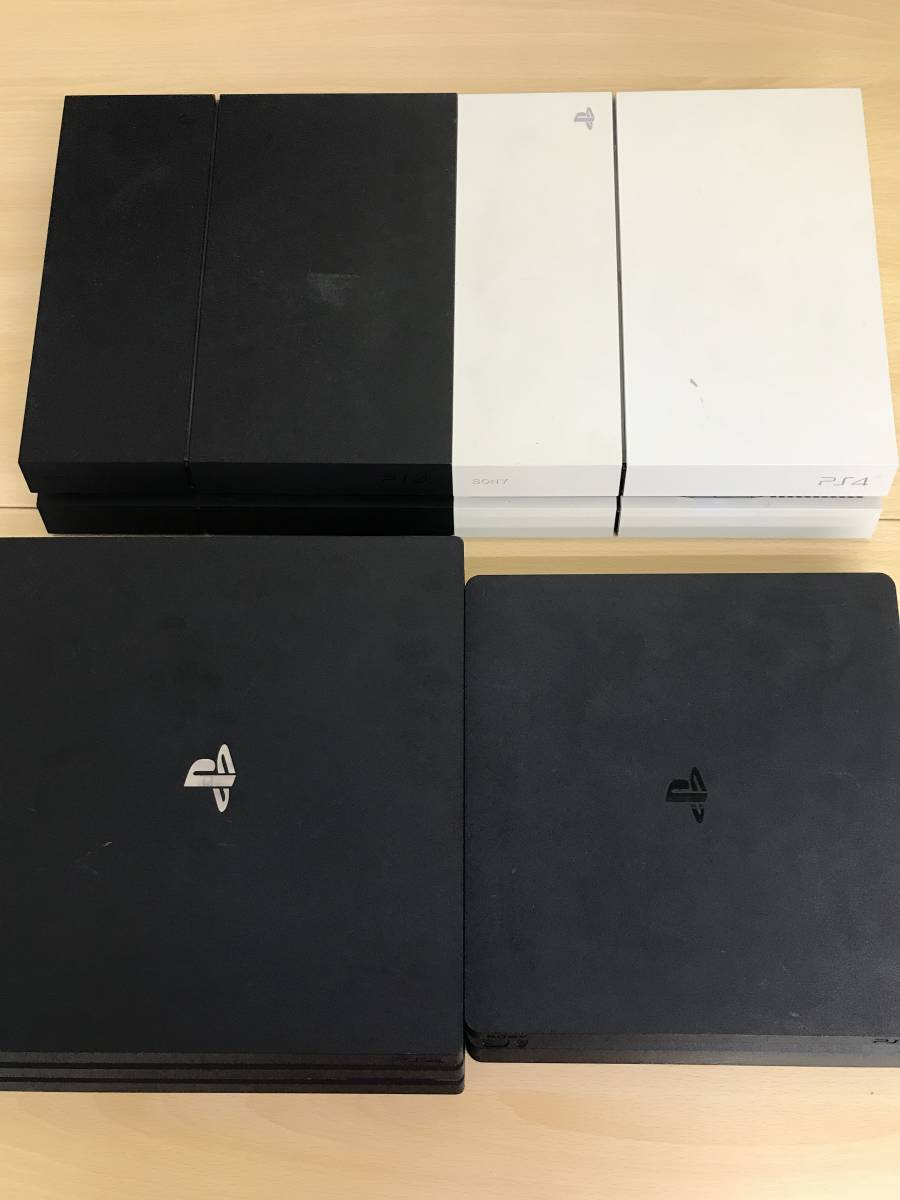 071 (29-7) PS4 本体 4台セット 本体のみ ジャンク品含む 