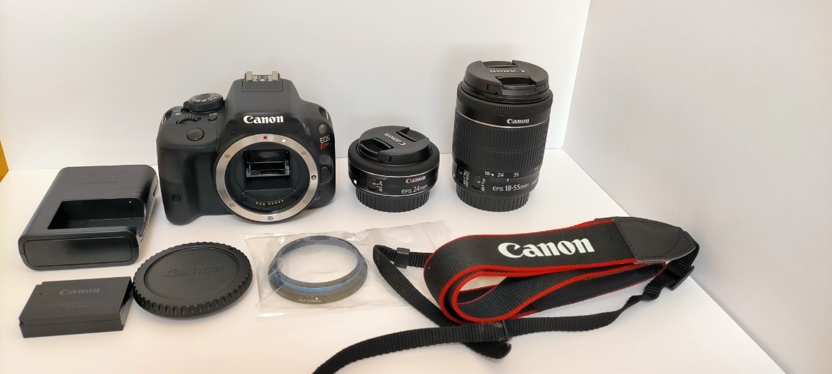 CANON EOS Kiss X7 ダブルズームキット 【極美品】キャノン Canon EOS 