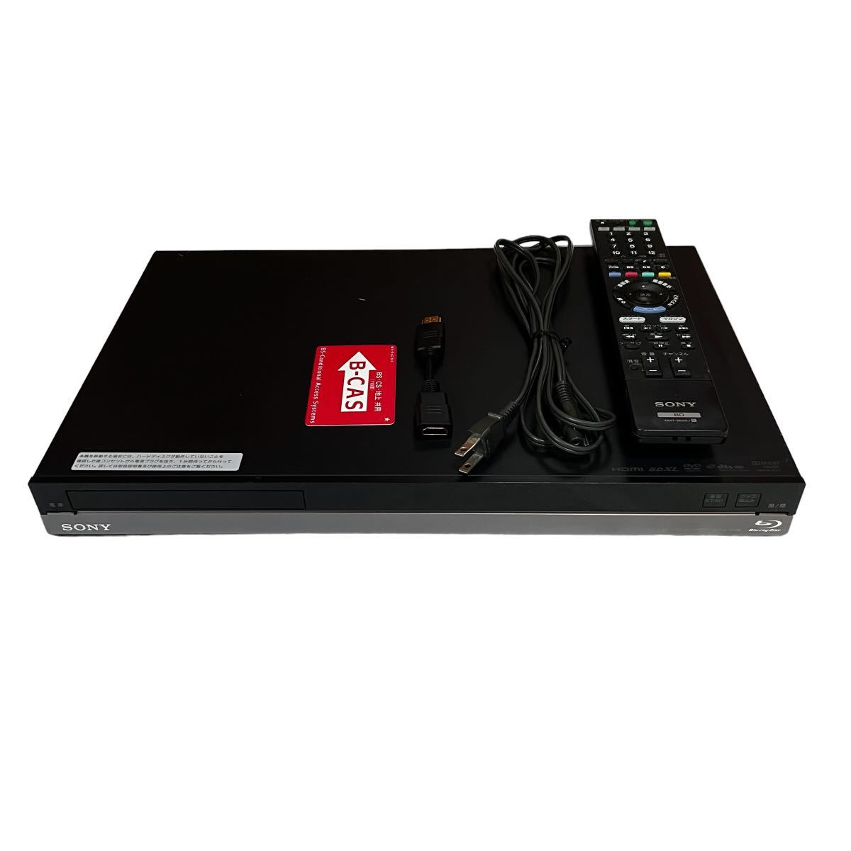 現状品 ソニー 1TB 2チューナー ブルーレイレコーダー BDZ-ZW1700