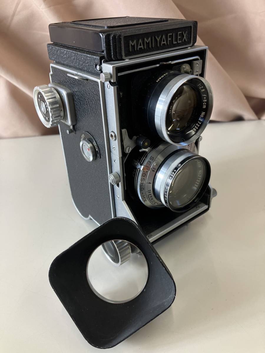マミヤフレックス MAMIYA FLEX 二眼レフカメラ ジュニア - 1:3.5
