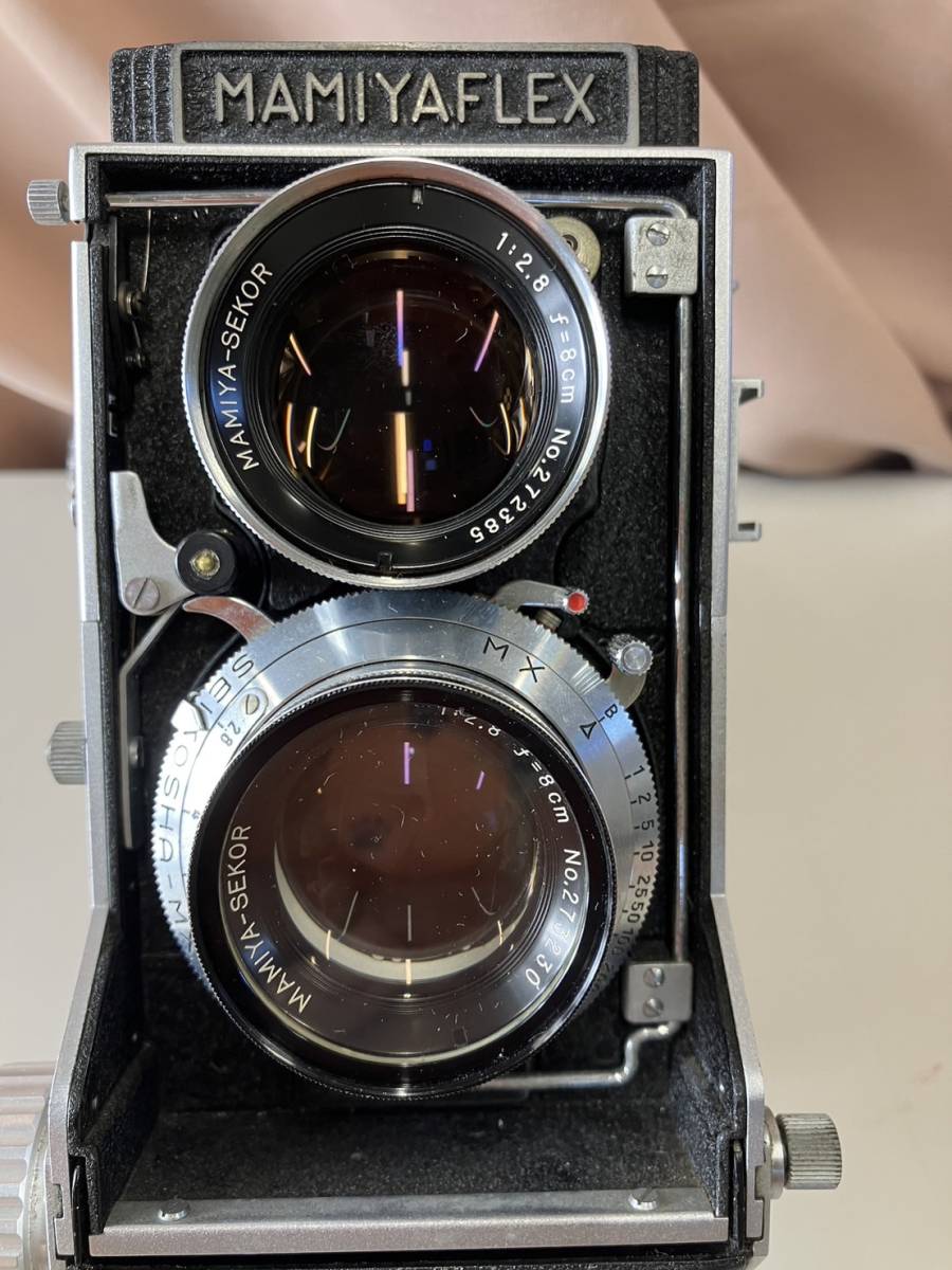 マミヤフレックス MAMIYA FLEX 二眼レフカメラ ジュニア - 1:3.5