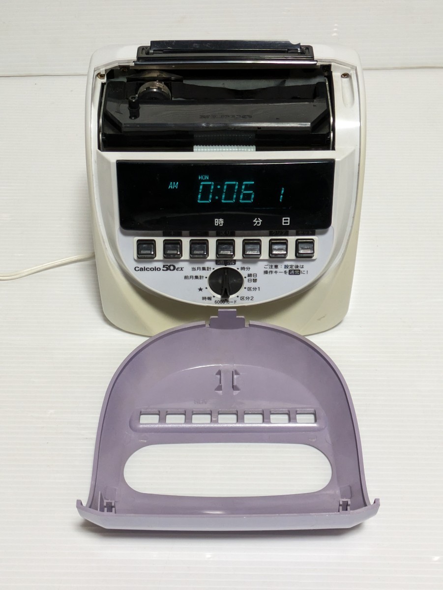 NIPPO ニッポー タイムレコーダー Calcolo 50ex タイムカード