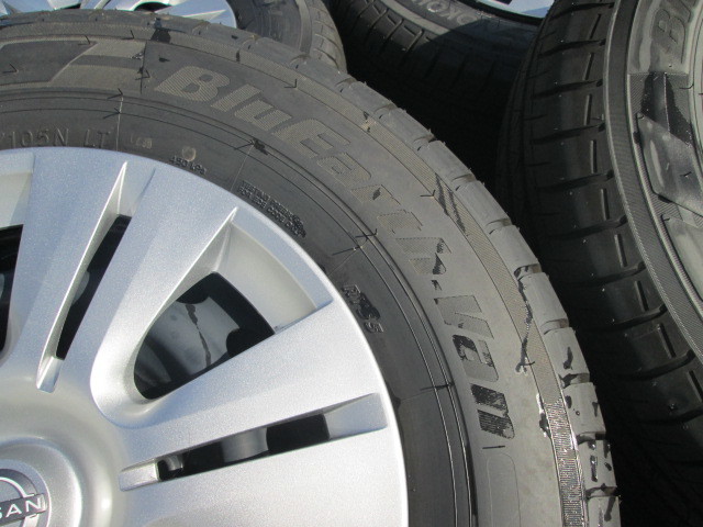 新車外し.超美品☆2024年式☆キャラバン 純正15インチ スチールホイール