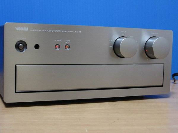 YAMAHA★良品 メンテ済 動作良好★高音質 プリメインアンプ★リモコン&取説付★AX-10