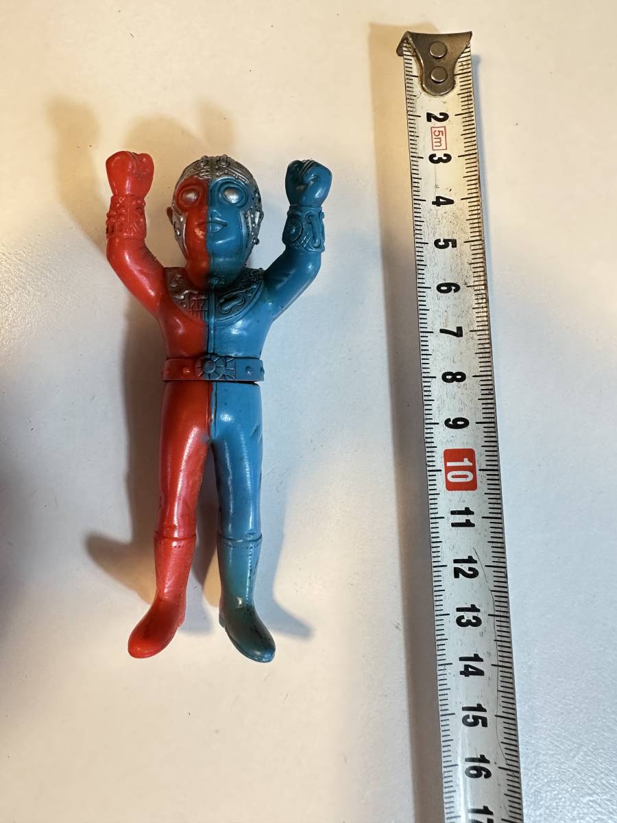 ハカイダーソフビ ポピー 当時物 人造人間キカイダー レトロソフビ