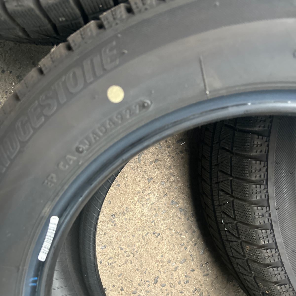 ブリヂストン アイスパートナー2 185&frasl;60R15 nブリヂストン アイス バリ溝！キレイ！ほぼ10分スタッドレス 185/60R15 84Q ブリヂストン アイスパートナー2 2022年製 4本セット 直接引き取り可能　千葉県木更津市より