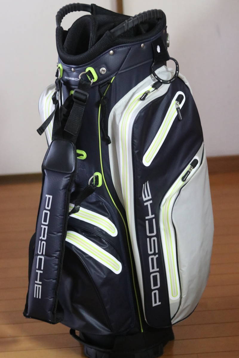新品・ポルシェ・キャディバッグ・軽量・14分割・ PORSCHE・ゴルフ