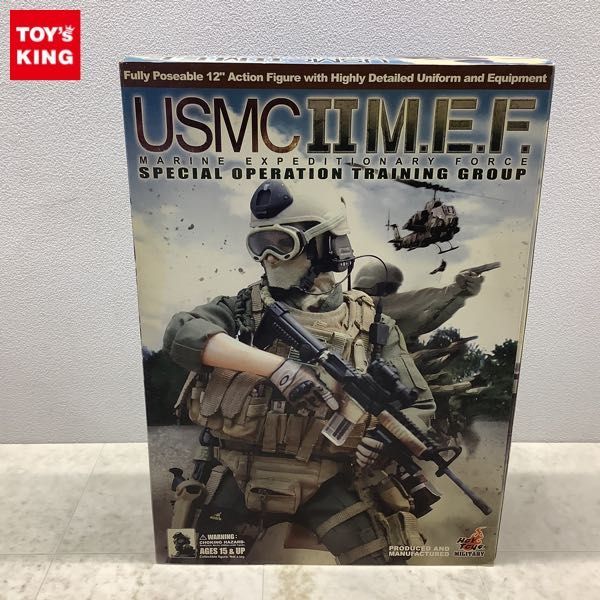 1円〜 ホットトイズ 1/6 USMC II M.E.F. Marine Expeditionary Force