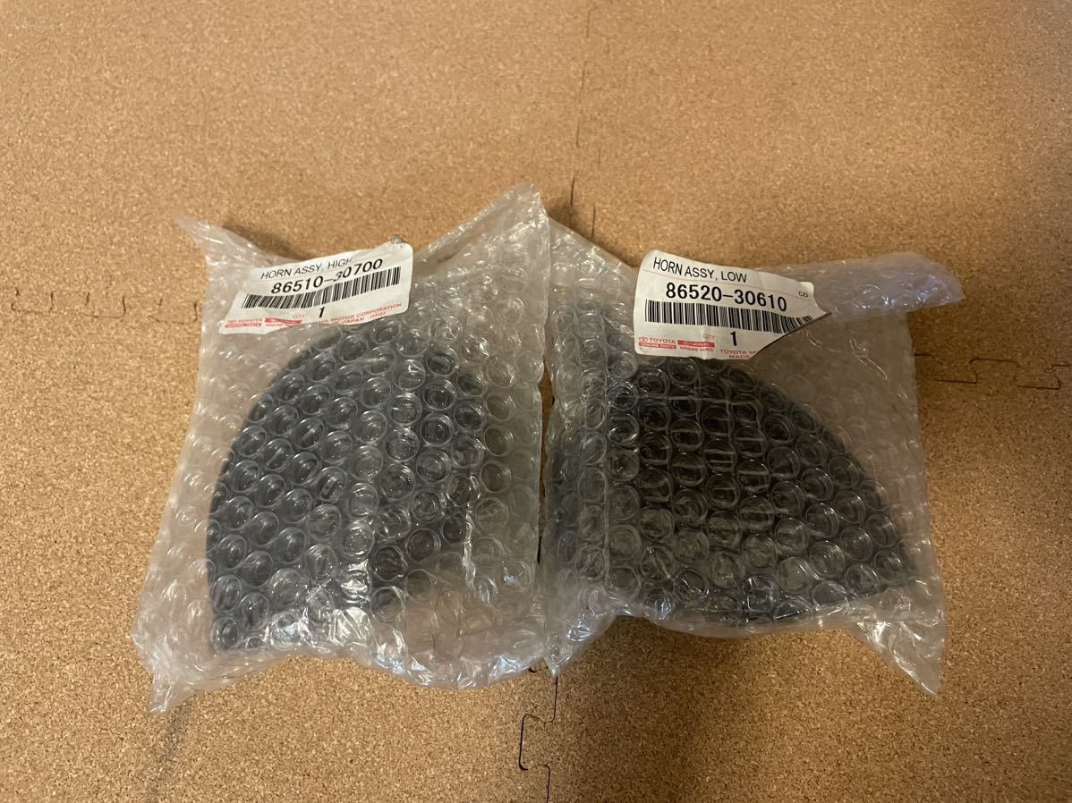 ご依頼品 未使用品 新品 純正LEXUS レクサスホーン 左右セット 純正品番86510