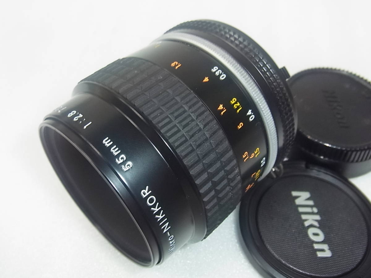 5115 Nikon Micro-NIKKOR 55mm 1:2.8 動作未確認 55mm Nikon f⁄3.5 f2.8